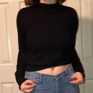 Loose Black Turtleneck